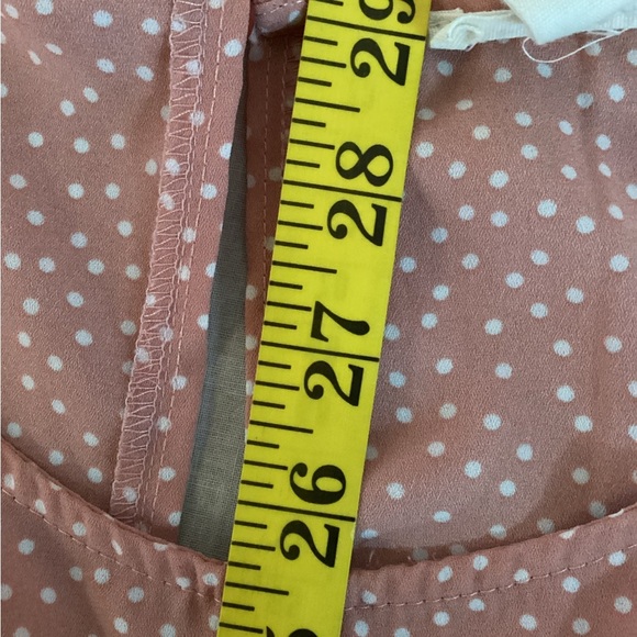 Elegant Pink Tie-Front Blouse, Size 3X - Picture 8 of 11